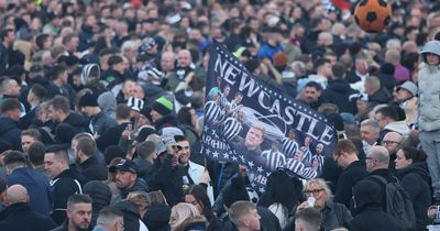 Watch Newcastle fans take over Trafalgar Square as Toon Army prepare for Wembley