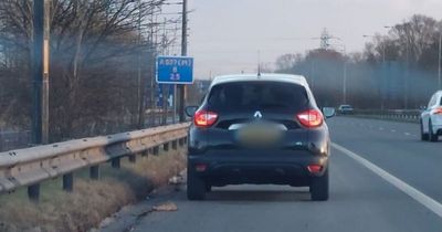 'I was putting on lip liner': Driver's ridiculous excuse after being stopped by police on motorway