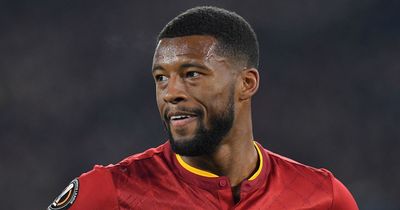 Former Liverpool midfielder Gini Wijnaldum sends message after Roma return