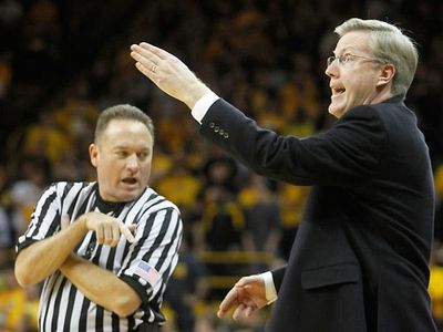 Iowa’s McCaffery Pulled Away After Staring Down Official