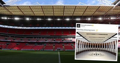 Newcastle offer exciting behind the scenes glimpse of what awaits players at Wembley
