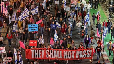 Mass protests in Israel as controversial judicial overhauls advanced