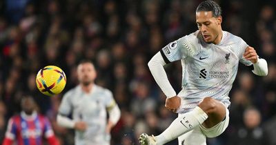 How Virgil van Dijk fared at Crystal Palace after Liverpool star blasted with "skater" jibe