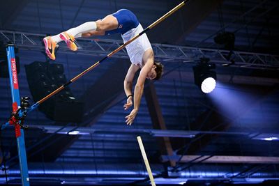 Athletics-Sweden's Duplantis breaks own pole vault world record with 6.22m