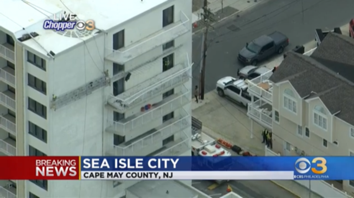 Construction worker killed in New Jersey balcony…