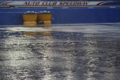 Fontana NASCAR Xfinity race postponed due to rain