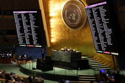 Russia's UN diplomat accuses West of arm twisting in vote isolating Moscow