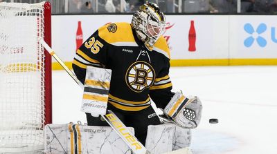 Bruins Goalkeeper Linus Ullmark Scores Remarkable Goal vs. Canucks