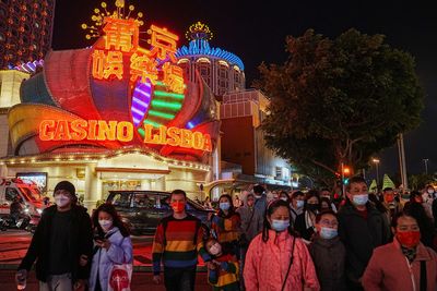 Gambling hub Macau drops COVID mask mandate for most locations