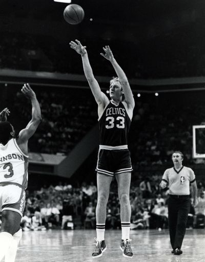 Is Boston Celtics legend Larry Bird a top-five all-time shooter?