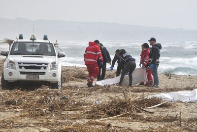 Migrant shipwreck in Italy kills at least 59, including 12 children