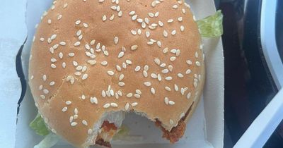Scots mum felt 'physically sick' after child served McDonald's burger with 'bite taken out of it'