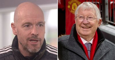 Erik ten Hag reveals Sir Alex Ferguson's message to Man Utd stars ahead of Wembley final