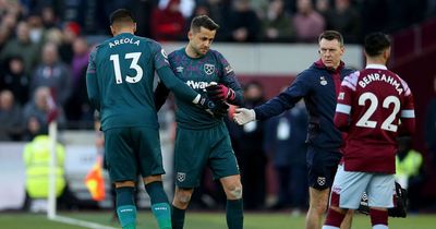 West Ham suffer double fresh injury blow ahead of Manchester United and Brighton games