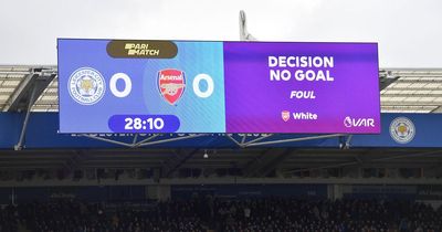 Gary Lineker and Paul Merson disagree on controversial VAR decision during Leicester vs Arsenal