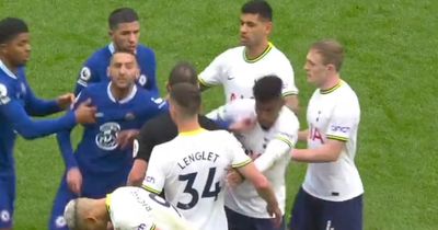 Why Hakim Ziyech red card was reversed as Stuart Attwell causes Tottenham vs Chelsea chaos