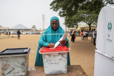 Nigeria awaits first results after tight election