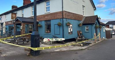 Second crash outside pub in less than two years