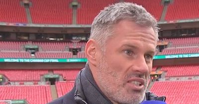 Jamie Carragher makes Manchester United vs Newcastle Carabao Cup final prediction