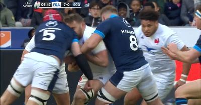 France v Scotland rocked by red card chaos as two sent off within minutes of kick-off