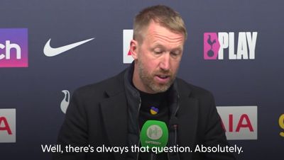 Graham Potter: Chelsea results are not good enough but I won’t quit
