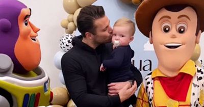 Mark Wright celebrates nephew turning one while baby brother fights for life in hospital
