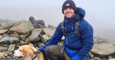 Missing man and dog found dead after 'falling 100ft' during hike