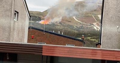 Edinburgh emergency services race to Pentland Hills to battle wildfire