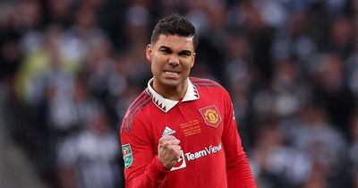 'Born to win finals!' - Manchester United fans go wild after Casemiro goal vs Newcastle