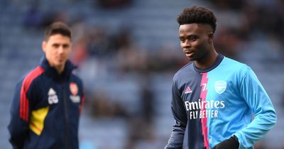 What Bukayo Saka did before kick-off vs Leicester City as Arsenal star shows class