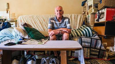 Bob has no idea where he will be living in six weeks as Sydney's rental crisis hits hard