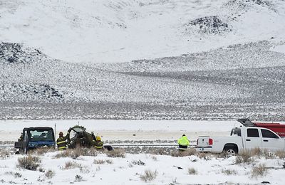 Cause sought in crash of medical transport flight in Nevada