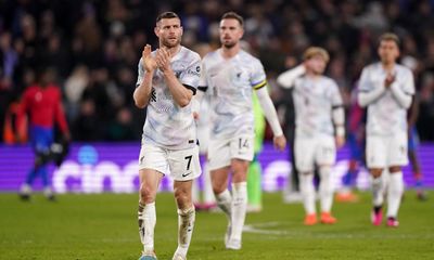 ‘No excuses, be better’: James Milner lays it on the line for limp Liverpool