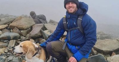 Rescuers believe hillwalker fell 100ft to his death because he was carrying dog with one hand