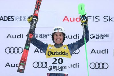 Steen Olsen wins Tahoe World Cup slalom after Ginnis disqualified