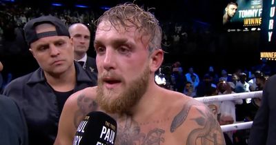 Jake Paul makes immediate excuses for defeat by Tommy Fury in grudge fight