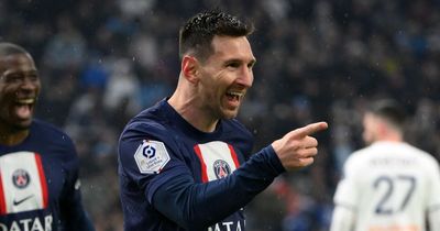 Lionel Messi joins Cristiano Ronaldo in exclusive goalscoring club with PSG strike