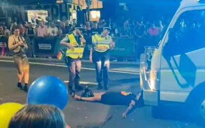 Premier blasts Thorpe’s ‘disgraceful’ Mardi Gras protest