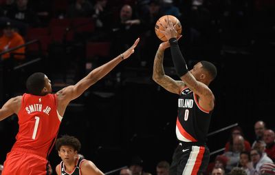 Lillard has 71 pts and 13 3s; Blazers beat Rockets 131-114