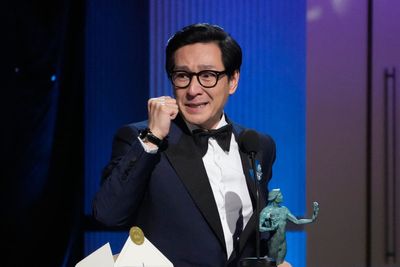 Ke Huy Quan becomes first Asian actor to win SAG best supporting actor prize