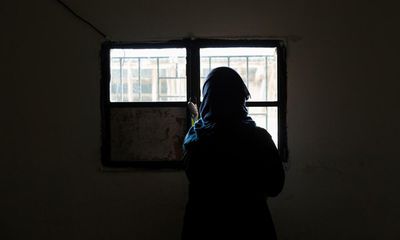 ‘He strangled me. I saw black’: the Syrian woman who fled war to find violence at home