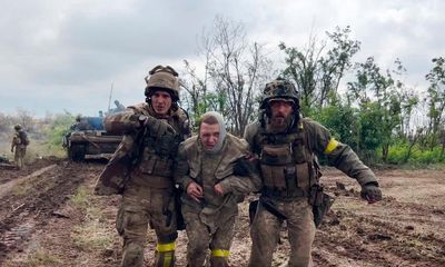 Ukrainian volunteer medic’s film aims to ‘wake up the world’ to reality of war