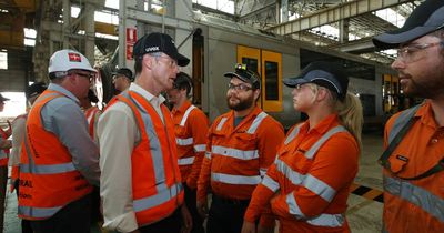 Minns says Hunter firms good shot at train building under Labor