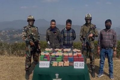 Heroin worth Rs 13.3 cr seized in Mizoram's Champhai