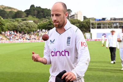 Jack Leach: Harry Brook could not stop smiling after claiming key wicket