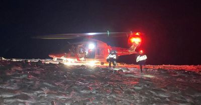Four walkers airlifted from Scots mountain in dramatic rescue mission