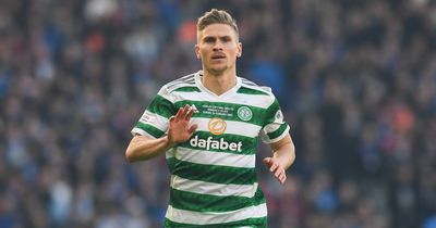 Carl Starfelt posts four word Celtic statement as he watches back League Cup win over Rangers