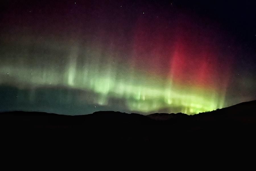 Scotland treated to stunning display of Northern Lights