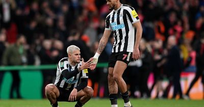 Newcastle United hit by new fitness worry for Bruno Guimaraes after Wembley injury