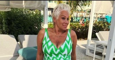 Loose Women's Denise Welch, 64, branded 'hot stuff' and told she looks '36' with golden tan in swimsuit